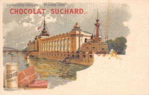 Advertising Chocolat Suchard France Expo Universelle Paris 1900 postcard B978