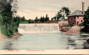 Maine Belfast Waterworks and Dam 1906