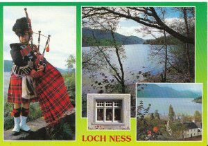 Scotland Postcard - Views Around Loch Ness - Inverness-shire - Ref 7641A