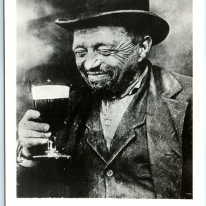 c1950s Las Vegas, NV RPPC Pioneer Club Casino Advertising Postcard Beer Man A47