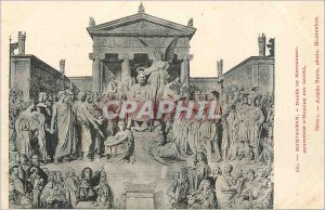 Old Postcard Montauban Montauban Musee Ingres Apotheosis of Homer
