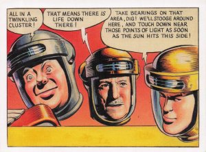 Dan Dare In London 50 Years Old Comic Event Advertising Postcard