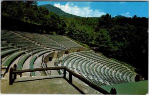 Postcard THEATER SCENE Cherokee North Carolina NC AO1913