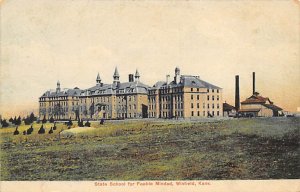 State School for Feeble Minded Winfield, Kansas USA