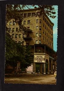 AR Ark Eureka Springs Arkansas Postcard Basin Park Hotel Carte Postale