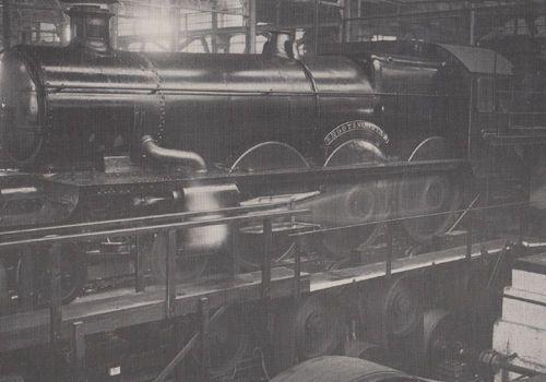 Swindon Star Class Train Restoration Castle BBC Picture Library Photo Postcard