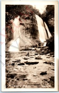 c1930s Miners Falls, Mich. RPPC River Rapids Scenic Diebert Real Photo MI A193