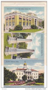 TALLAHASSEE , Florida, Folder Postcard, 30-40s