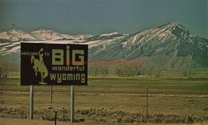 WY, Wyoming, Big Wonderful Wyoming Sign, M & R Photos
