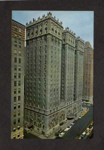 NY Manger Vanderbilt Hotel New York City NYC Postcard