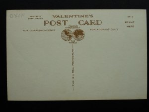 Oxfordshire BANBURY CROSS showing EWINS GARAGE c1920s RP Postcard by Valentine