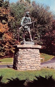 Daniel Boone Statue Entrance of Cherokee Park Louisville KY