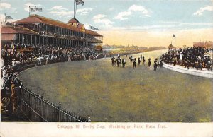 Chicago, IL, USA Derby Day, Washington Park Horse Racing Unused 
