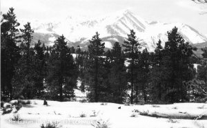 Leadville Colorado Mt Elbert Sanborn 1940s RPPC Photo Postcard 13077