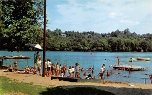 Bathing Beach at Lakeside Park in Pompton Lakes, New Jersey