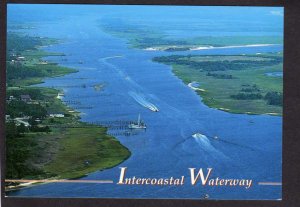 NC Intercoastal Waterway Starts at Sandy Point North Carolina Postcard