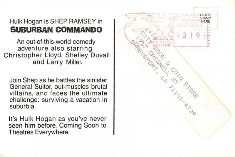 Suburban Commando, New Line Cinema, Hulk Hogan, Christopher Lloyd 