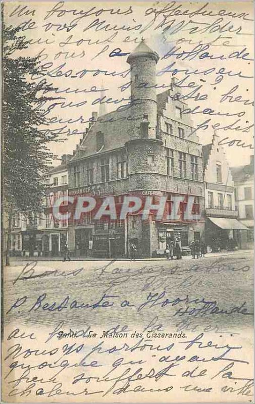 Old Postcard Ghent The House of Cisserands