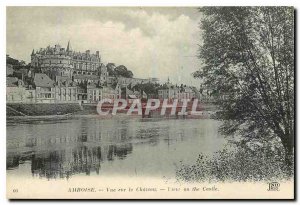 CARTE Postale Old Amboise Castle View