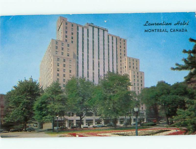 Montreal Canada laurentien Hotel Sheraton Hotel 1100 Rooms   Postcard # 5786