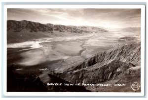 c1905 Dantes View Of Death Valley California CA Frashers RPPC Photo Postcard