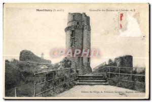 Montlhery - Ruins of Castle - Old Postcard