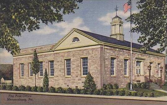 Pennsylvania Mercersburg The Post Office