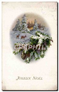 Old Postcard Fantasy Merry Christmas Christmas