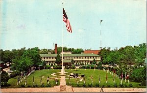 Vtg Fort Leonard Wood Missouri MO Post Headquarters 1960s View Postcard