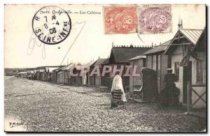 Quiberville - The Cabins - Old Postcard