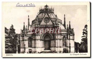 Old Postcard Dreux La Chapelle St Louis