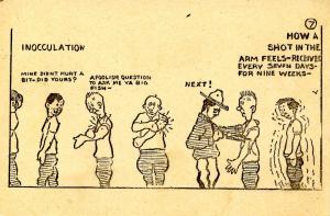 Military Comic -  Innoculation