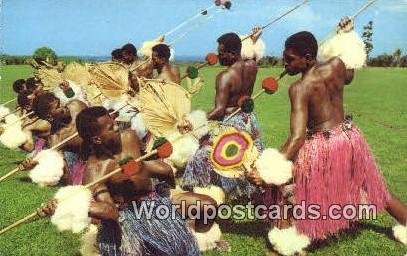 Meke Wesi, Spear Dance Fiji, Fijian Unused 