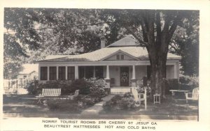 Jesup Georgia Norris Tourist Rooms Real Photo Vintage Postcard AA60831