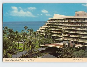 Postcard Kona Hilton Hotel Kailua-Kona Hawaii USA