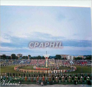 Postcard Modern Vilnius The National Song and Dance Festival the World's...