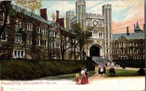 Tucks 2069 Princeton University, Blair Hall NJ c1910 Vintage Postcard R48