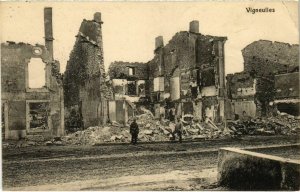 CPA Vigneulles-les-Hattonchatel - Rue - Strassenpartie - Ruines (1036965)