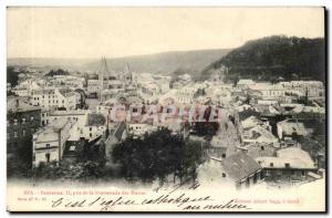 Belgie Belgium Spa Old Postcard Panorama took the walk of Russians (Russian r...