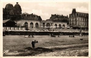 CPA HOULGATE Calvados-Le Casino et le Grand Hotel (422381)