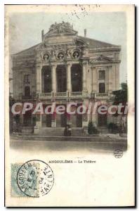 Postcard The Old Angouleme Theater