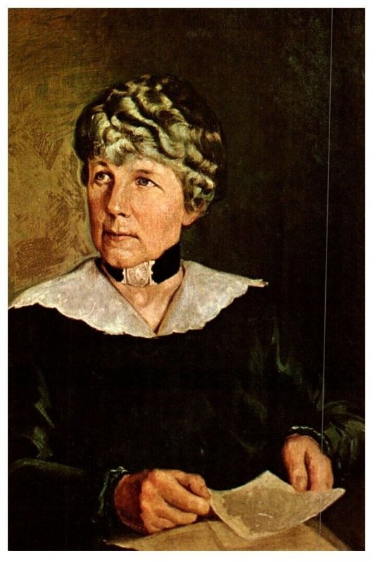 Mrs Warren G Harding Born in Marion 1860-1924 Ohio Postcard