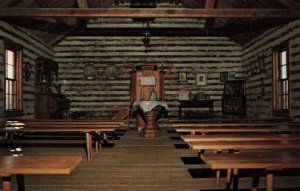 Original Log Church,Swiss Historical Village,New Glarus,WI