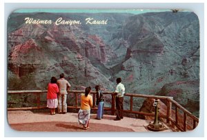 Vintage Waimea Canyon Kauai Postcard P220E