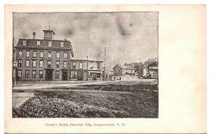Antique Grant's Hotel, Berwick Side, Private Mailing, Somersworth, NH Postcard
