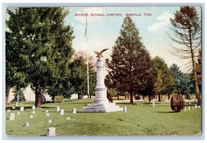 Nashville Tennessee TN Postcard Purple Heart Motor Court Exterior Roadside c1940