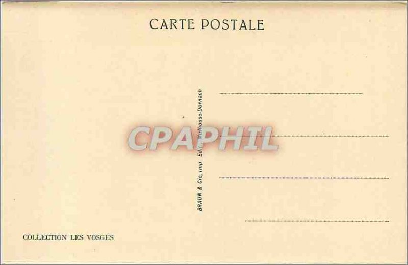 Postcard Bussang Old Bridge Sechenat