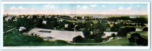 Double Postcard PRINCETON, New Jersey NJ ~ Panoramic Birdseye ca 1920s
