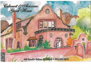 Calumet & Arizona Guest House B & B Powell Street Bisbee Arizona 4 by 6 card