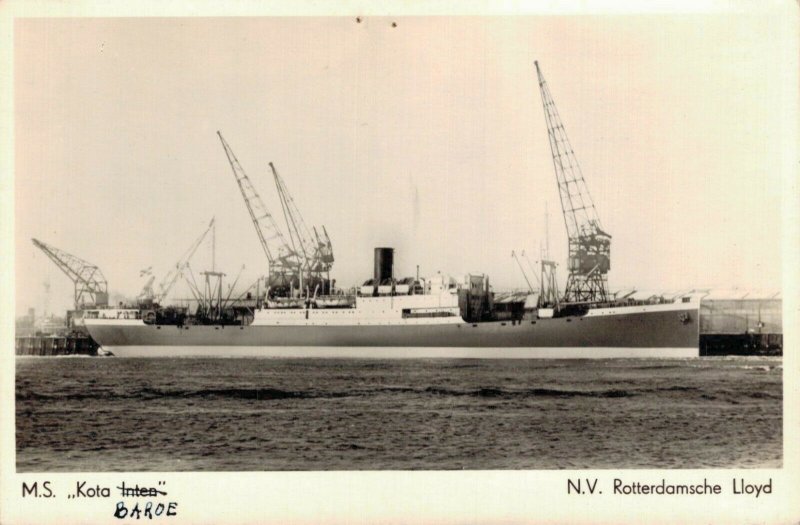 Ship M.S. Kota Baroe N.V. Rotterdamsche Lloyd Nautica 03.03